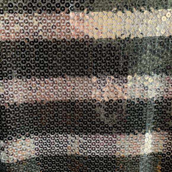 silence + noise Sequined Striped UO Tank Top L ❤️ - Picture 4 of 5